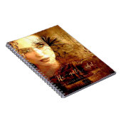 Fのテーマの螺線形のノートを書き始めて下さい ノートブック (右側)