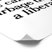 Fの台本よりGargeと呼ばれる方が自由主義の良い ポスター (角)