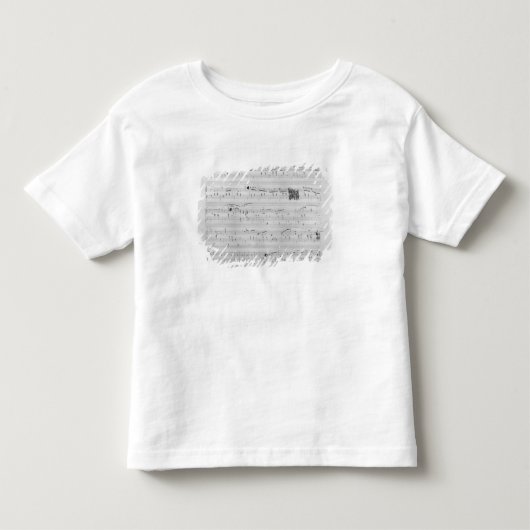 Fの未成年者のワルツ トドラーTシャツ (正面)