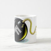 Fの爆弾のコーヒーのマグ コーヒーマグカップ (中央)