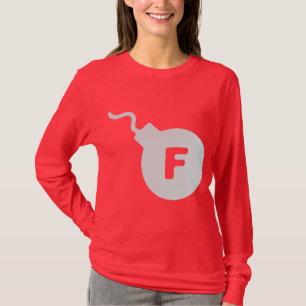 Fの爆弾 Tシャツ
