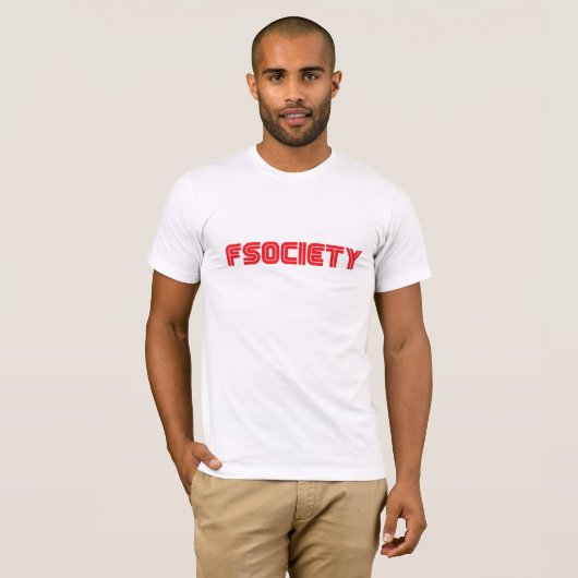 Fの社会 Tシャツ (正面フル)