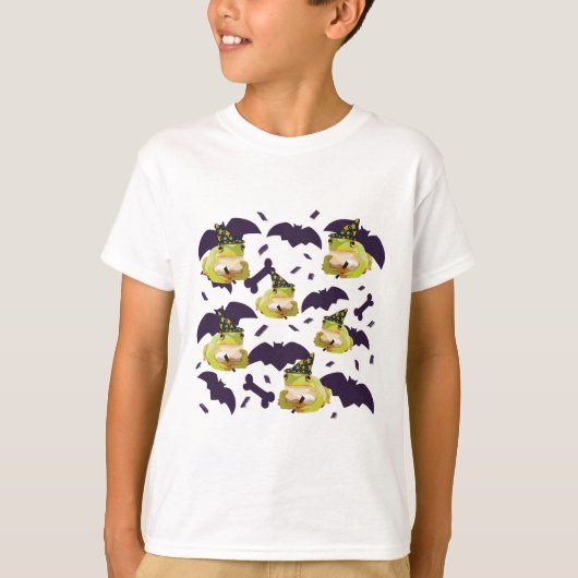 Fはカエルだ Tシャツ (正面)