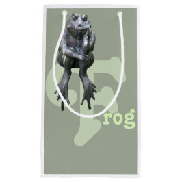 Fはカエルのためです スモールペーパーバッグ