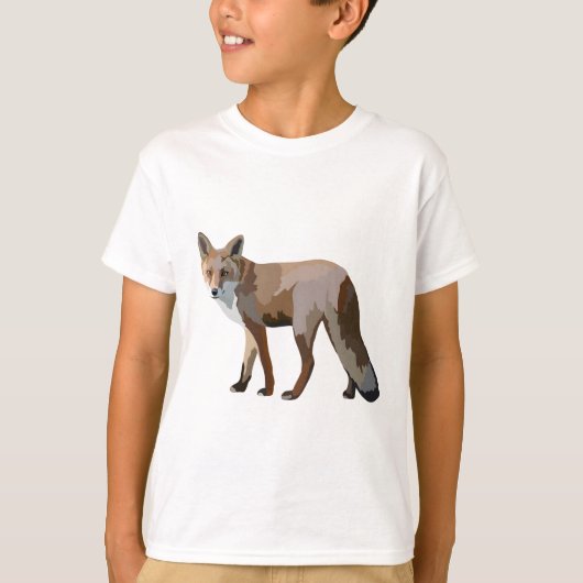 Fはキツネ Tシャツ (正面)