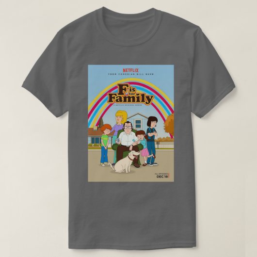 fはファミリ3用 tシャツ (デザイン正面)