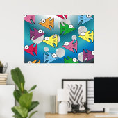 Fはフィッシュだ！ ポスター (ホームオフィス)