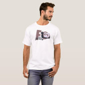 Fはフェレットのためです Tシャツ (正面フル)