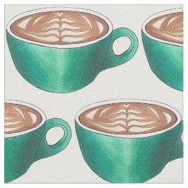 Fはフラットホワイトラテカプチーノコーヒーカップ用 ファブリック