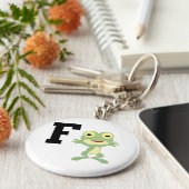 Fはフロッグマン キーホルダー (側面)