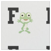 Fはフロッグマン ファブリック (クローズアップ)