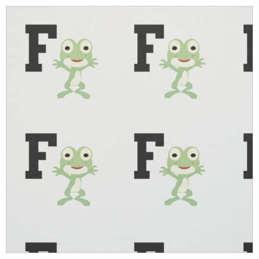 Fはフロッグマン ファブリック (見本)