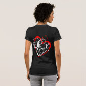 Fは行きます Tシャツ (裏面フル)