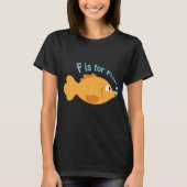 Fは魚の字 Tシャツ (正面)