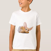 FはFennecキツネ Tシャツ (正面)