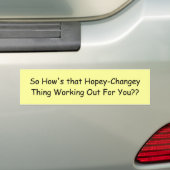 Fを解決するHopey-Changeyのその事が…いかにあるか従って バンパーステッカー (車上)