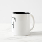 Fアートマグ ツートーンマグカップ (正面右)