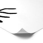 Fイエアレイジ顔ミーム ポスター (角)