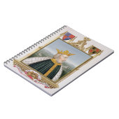 fエドワード三世(1312-77年の)イギリス国王のポートレート ノートブック (左側)