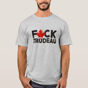 Fトルドーカナおもしろいダトラック運送業者アンチジャスティン Tシャツ