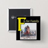 Fファミリー 缶バッジ (正面&裏面)