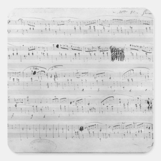 Fマイナーワルツ スクエアシール (正面)