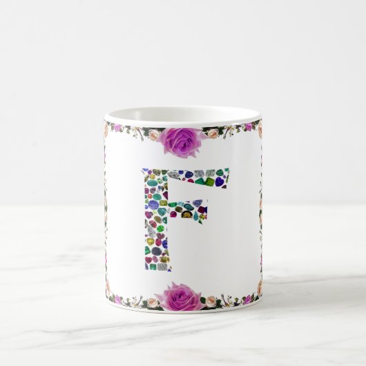 Fモノグラム コーヒーマグカップ (中央)