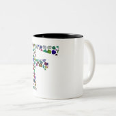 Fモノグラム ツートーンマグカップ (正面右)