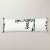 Fモノグラム ボディピロー (正面)