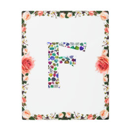 Fモノグラム メタルプリント