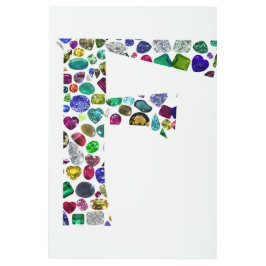 Fモノグラム メタルプリント