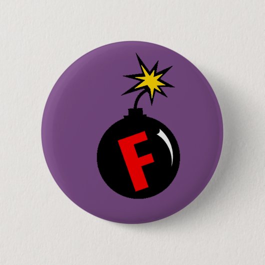 Fワード 缶バッジ (正面)