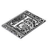 F中世モノグラムアールヌーボー ノートブック (左側)