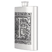 F中世モノグラムアールヌーボー フラスク (左)