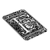 F中世モノグラムアールヌーボー マグネット (右側)