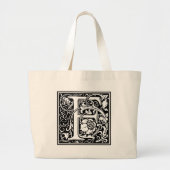 F中世モノグラムアールヌーボー ラージトートバッグ (正面)