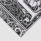 F中世モノグラムアールヌーボー 薄葉紙 (詳細)