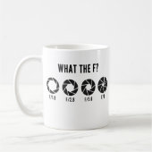 『F写真のコーヒーマグおもしろい』 コーヒーマグカップ (左)