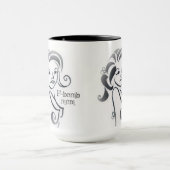 F爆弾のお母さん マグカップ (中央)