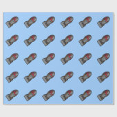 F爆弾包装紙 ラッピングペーパー (フラット)