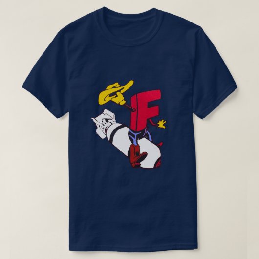 f爆弾 tシャツ (デザイン正面)