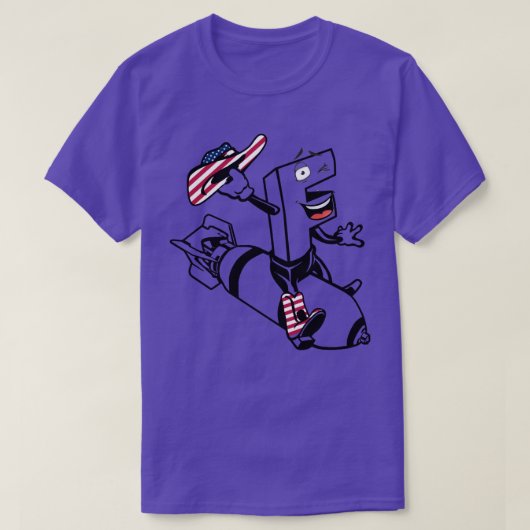 F爆弾 Tシャツ (デザイン正面)