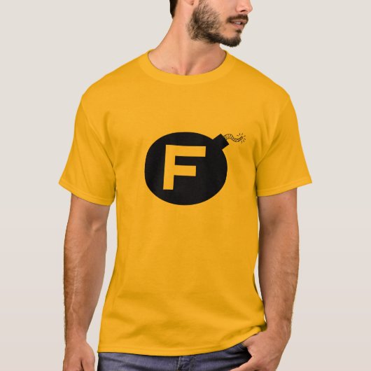 F爆弾 Tシャツ (正面)