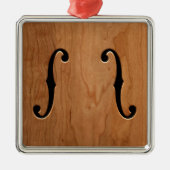 F穴- WG メタルオーナメント (正面)