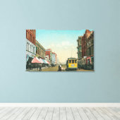 F通りからの第5通りの北ビュー キャンバスプリント (インサイチュ (ウッドフロア))