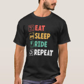 F食べの再来エアアドベンチャーバルーニング Tシャツ (正面)