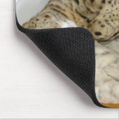 F1サバンナ猫のねじれたマウスパッド マウスパッド (コーナー)