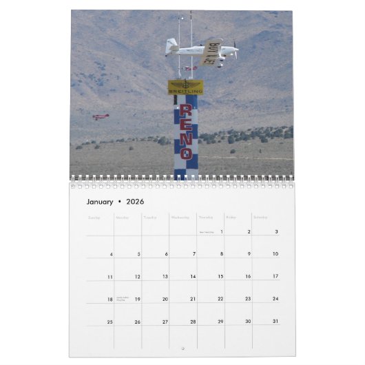 F1レース首位のJetの カレンダー (1月 2026)