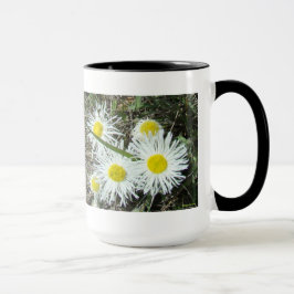 F10 白い野の花 マグカップ