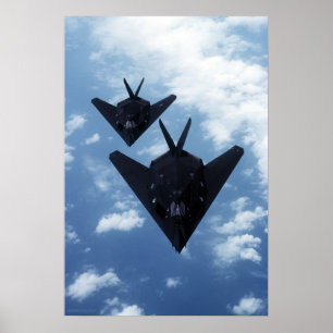 F117A's in flight ポスター